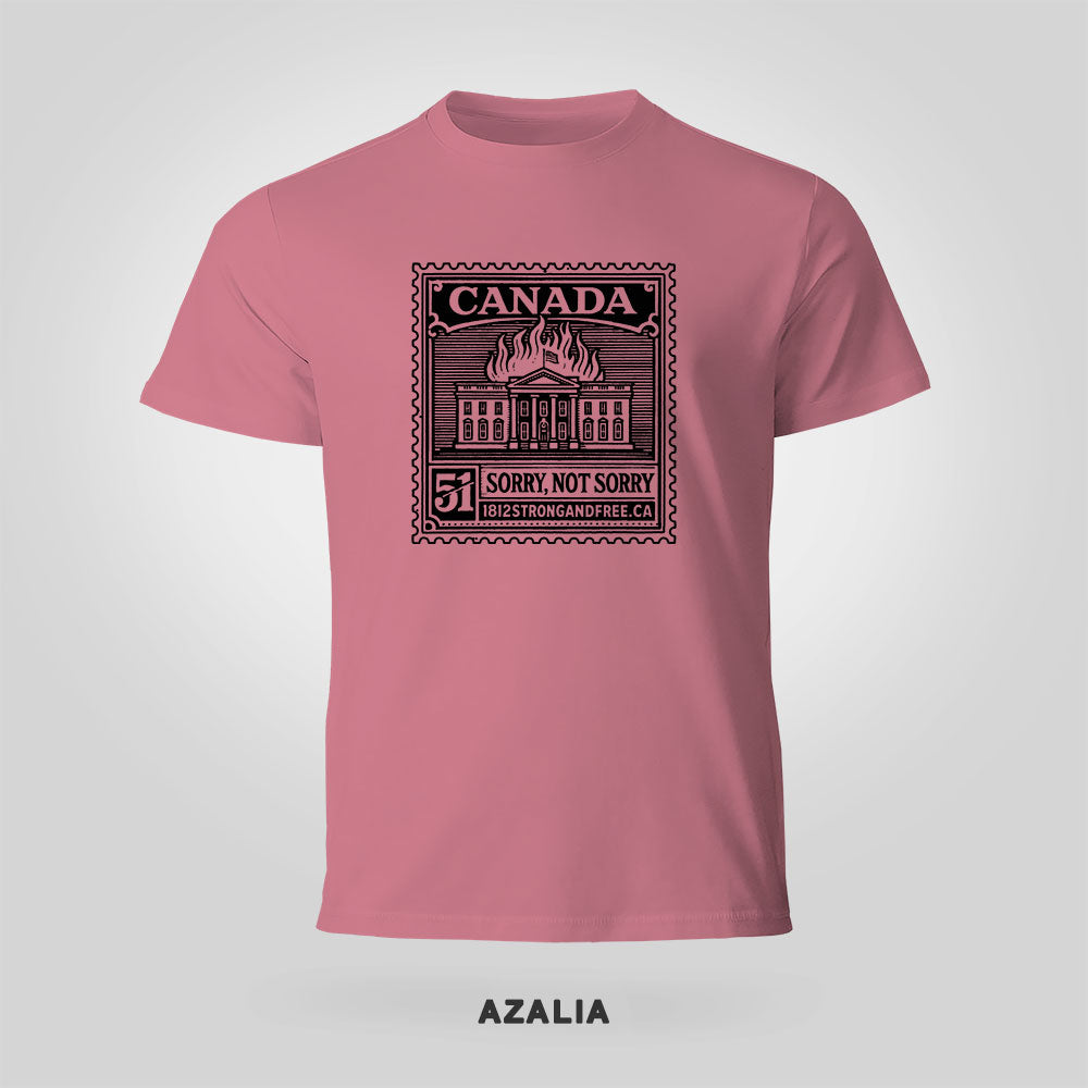 Sorry Not Sorry – Square Stamp Tee (Black)