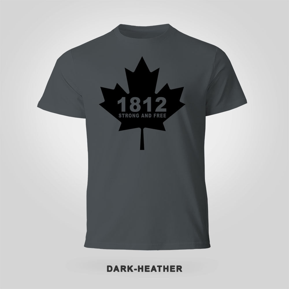 Black Leaf T-Shirt – Canadian Pride Clothing