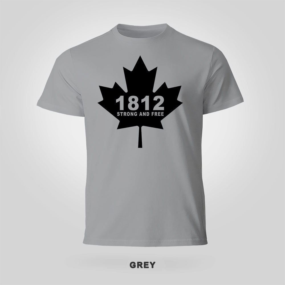 Black Leaf T-Shirt – Canadian Pride Clothing