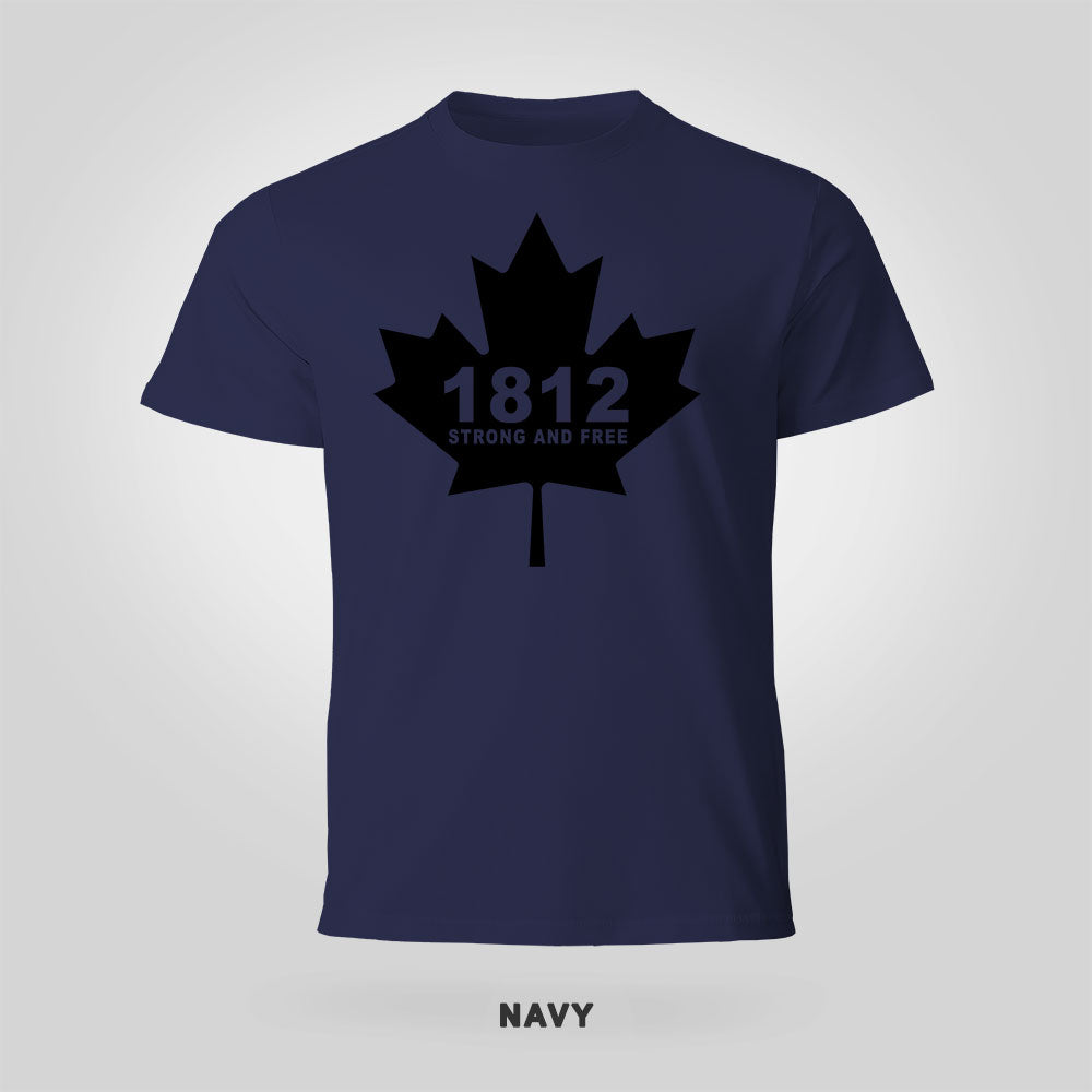 Black Leaf T-Shirt – Canadian Pride Clothing