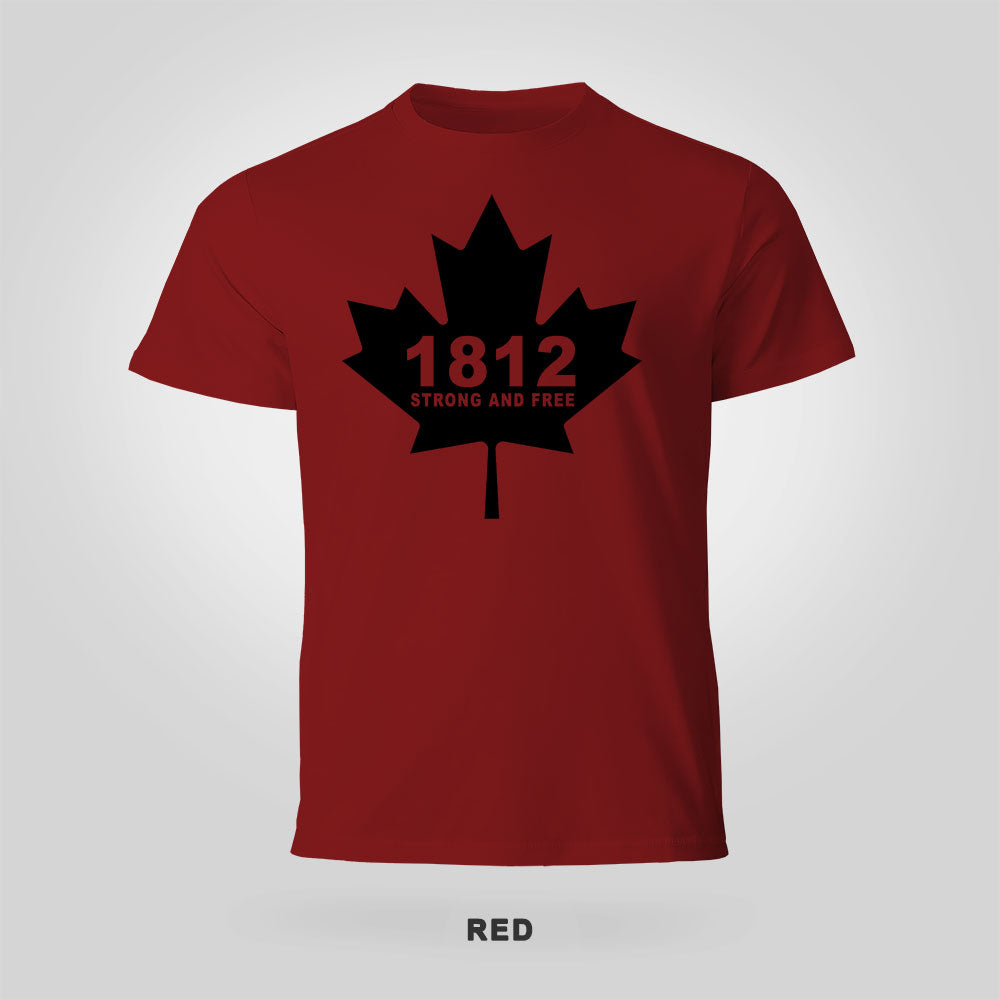 Black Leaf T-Shirt – Canadian Pride Clothing