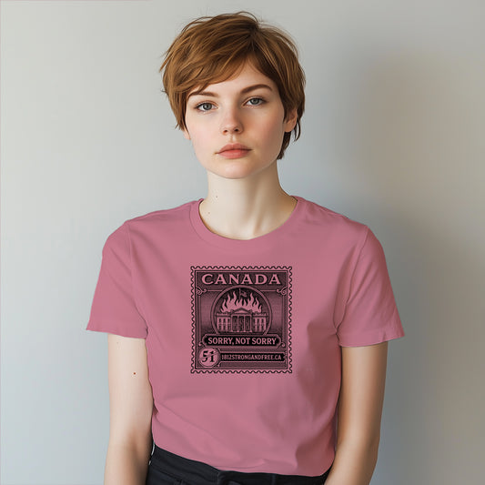 Sorry Not Sorry – Circle Stamp Tee (Black)