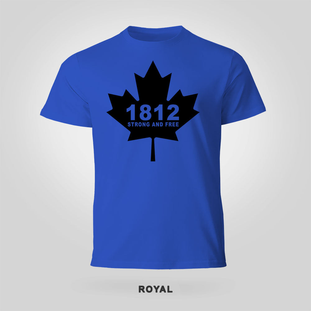 Black Leaf T-Shirt – Canadian Pride Clothing