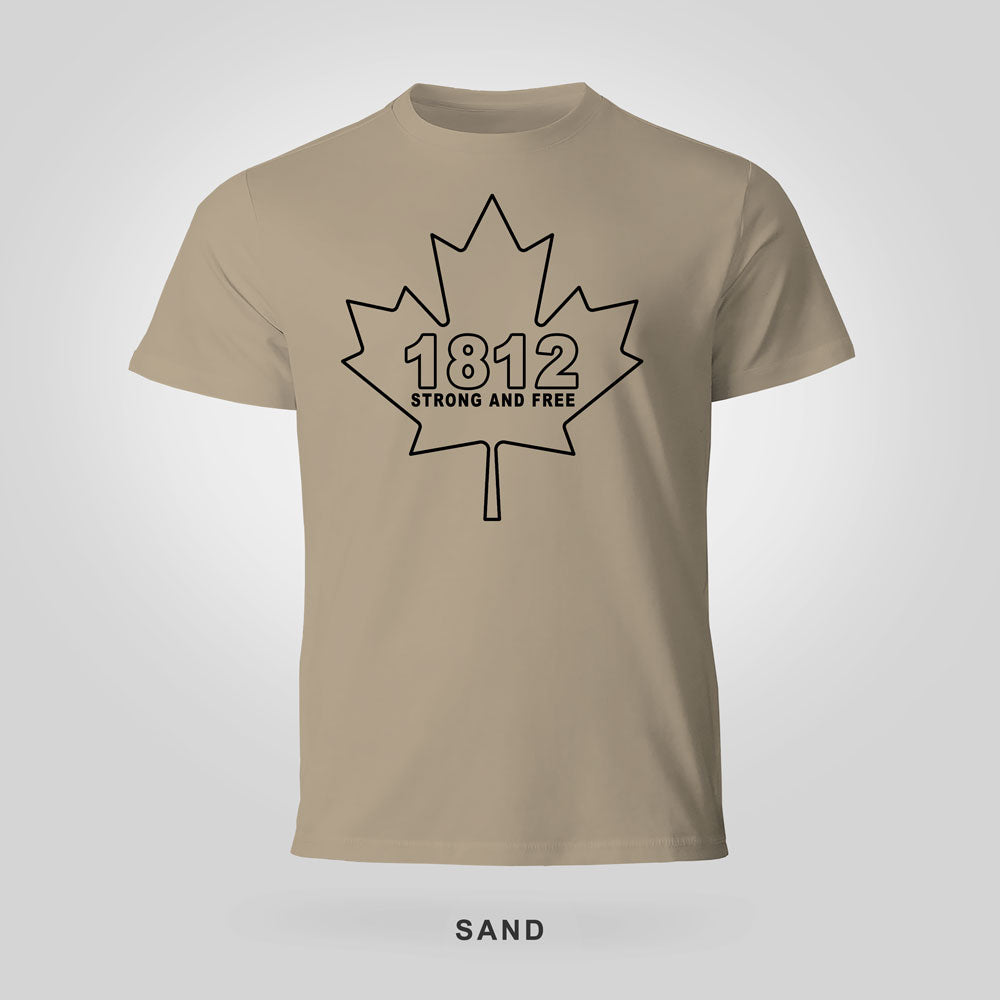 Black Stencil Tee – Anti-Tariff Canadian Shirt