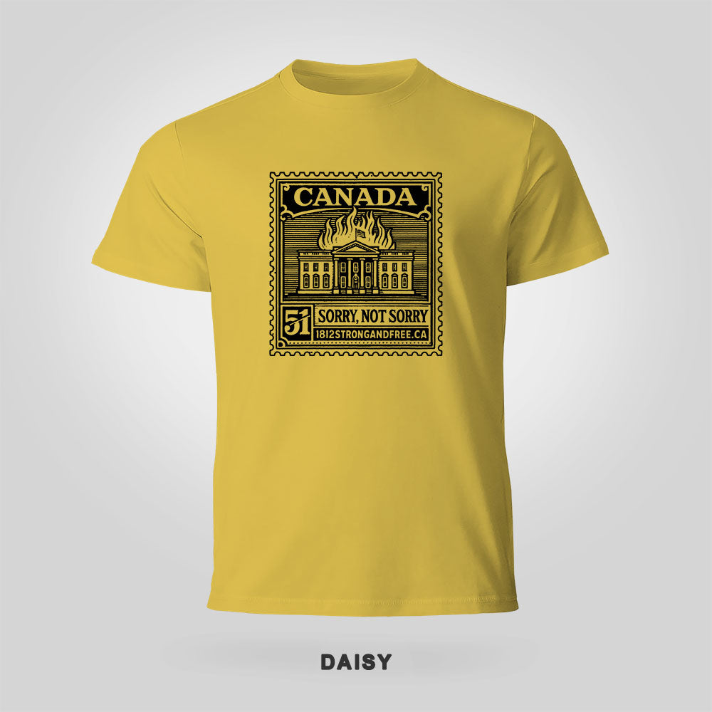 Sorry Not Sorry – Square Stamp Tee (Black)