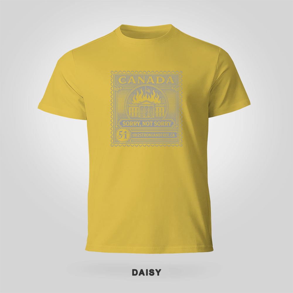 Sorry Not Sorry – Circle Stamp Tee (Grey)