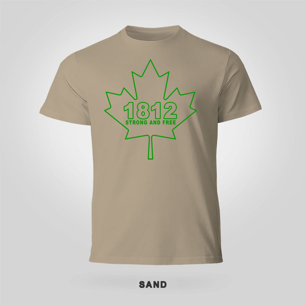 Green Stencil Tee – Anti-Tariff Canada Shirt