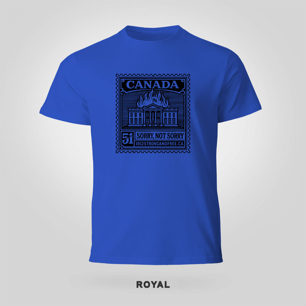 Sorry Not Sorry – Square Stamp Tee (Black)
