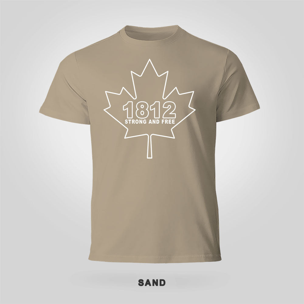 White Stencil Shirt – Anti-Tariff Canada Merch
